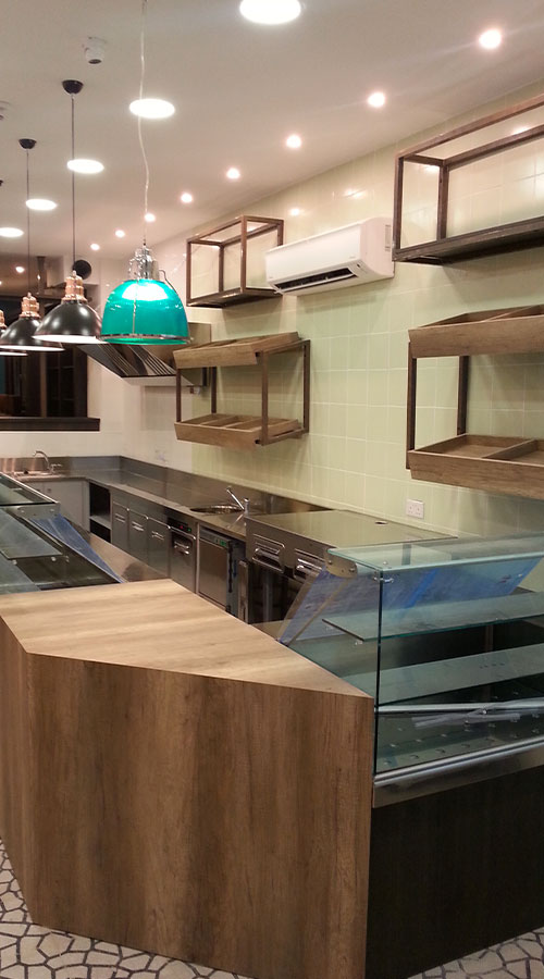 Interior Design ristorante Genuine Italy