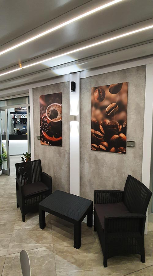 Lounge bar progettazione di interni moderni Scafati