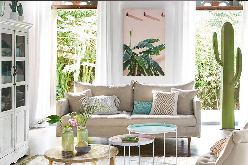 Interni casa e tema total white