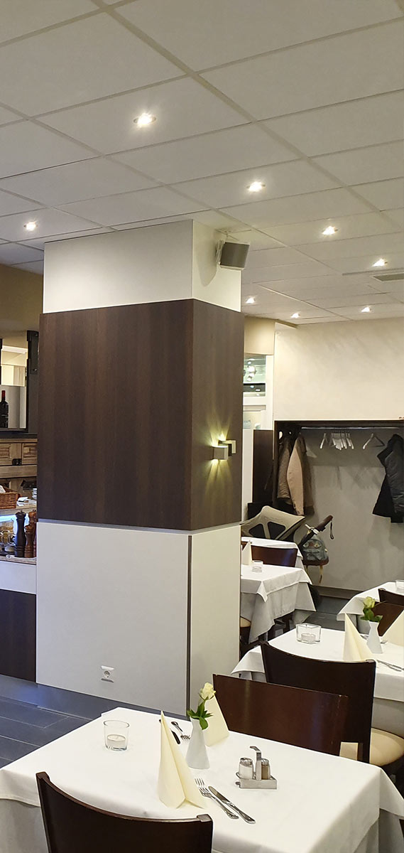 Restaurant interior design