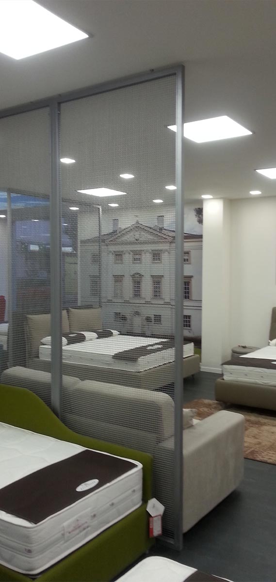 Permaflex esposizione showroom interior design